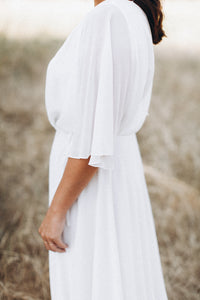 Schlichtes Brautkleid mit Rückenausschnitt NAIMA